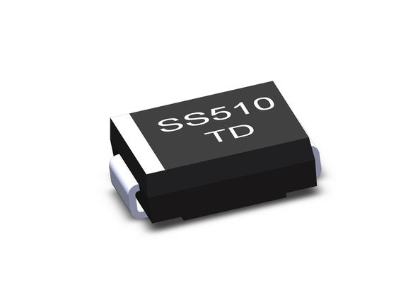 Ss54 Ss56 SMD Schottky Barrier Diode 5a 40V 100V 60V ไดโอด SMC แพ็คเกจ