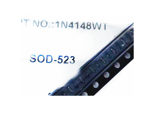 ไดโอดสลับสัญญาณความเร็วสูงขนาดเล็ก 4148 SOD 523 แพ็คเกจ SMD 1N4148WT